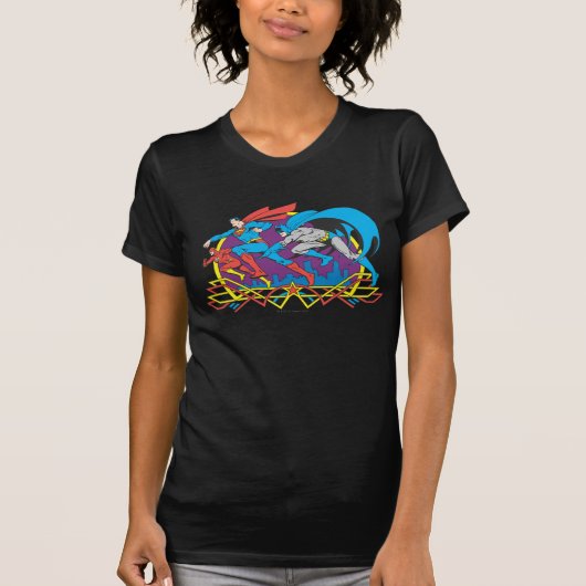 Batman + Superman + Flash T-shirt (Voorkant)