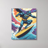 Batman Surfen Canvas Afdruk (Voorkant)