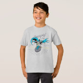 Batman Surfing - Charge! T-shirt (Voorkant volledig)
