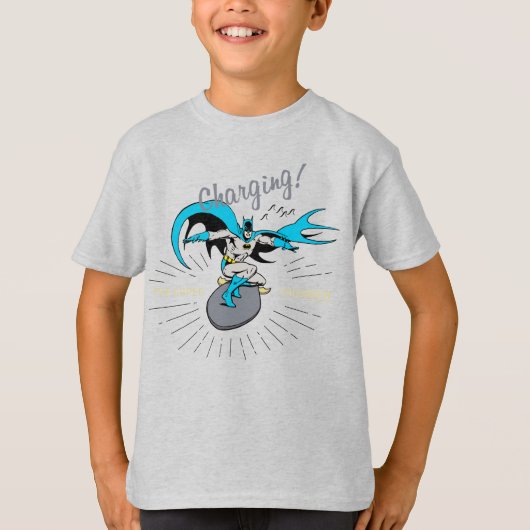 Batman Surfing - Charge! T-shirt (Voorkant)