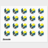 Batman Swings Ronde Sticker (Vel)