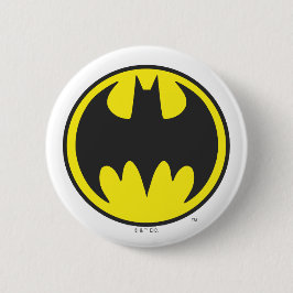Batman Symbol | Bat Circle Logo Ronde Button 5,7 Cm