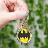 Batman Symbol | Bat Circle Logo Sleutelhanger (Hand)