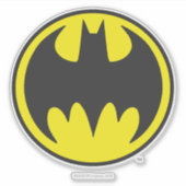 Batman Symbol | Bat Circle Logo Sticker (Voorkant)