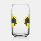 Batman Symbol | Bat Oval Logo Blikvorm Glas (Links)