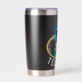 Batman Symbol | Bat Oval Logo Geïsoleerde Drinkbeker (Voorkant)