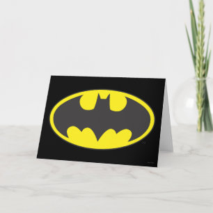 Batman Symbol   Bat Oval Logo Kaart