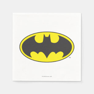 Batman Symbol   Bat Oval Logo Servet