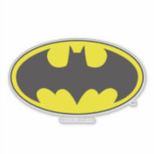Batman Symbol | Bat Oval Logo Sticker (Voorkant)