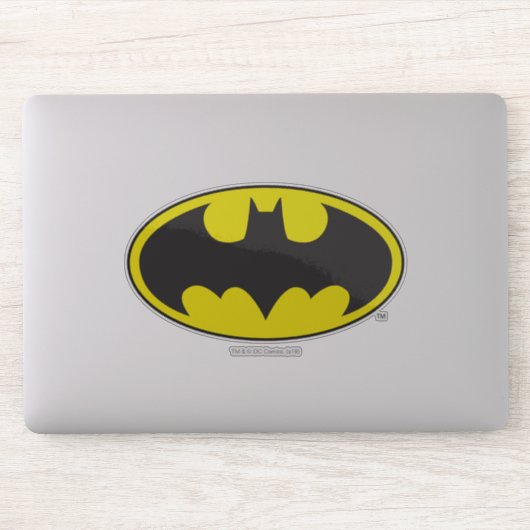 Batman Symbol | Bat Oval Logo Sticker (Computer)