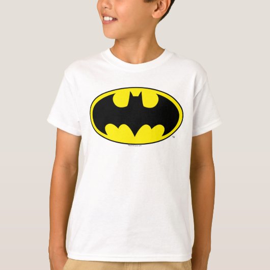 Batman Symbol | Bat Oval Logo T-shirt (Voorkant)