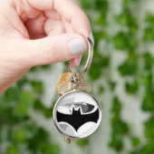 Batman Symbol | Black Shadow Logo Sleutelhanger (Hand)
