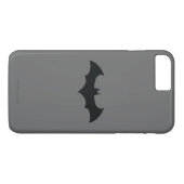 Batman Symbol | Eenvoudig BBT Silhouette-Logo Case-Mate iPhone Case (Achterkant (Horizontaal))