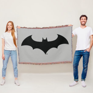 Batman Symbol Eenvoudig BBT Silhouette-Logo Deken