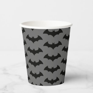 Batman Symbol Eenvoudig BBT Silhouette-Logo Papieren Bekers