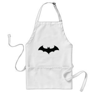 Batman Symbol Eenvoudig BBT Silhouette-Logo Standaard Schort