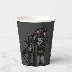 Batman Symbol Eenvoudig Logo Bat Silhouette C Papieren Bekers