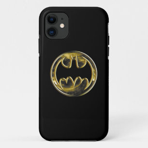 Batman Symbol   Goud Logo iPhone 11 Hoesje