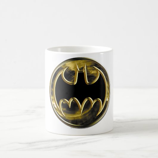 Batman Symbol | Goud Logo Koffiemok (Center)