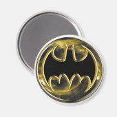Batman Symbol | Goud Logo Magneet (Voorkant / Achterkant)