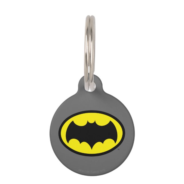 Batman Symbol Huisdierpenning (Voorkant)