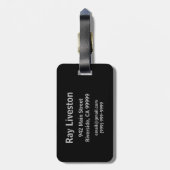 Batman Symbol | Klassieke Logo Bagagelabel (Achterkant verticaal)