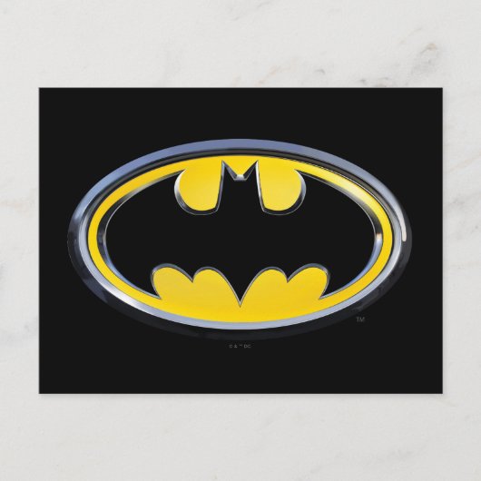 Batman Symbol | Klassieke Logo Briefkaart (Voorkant)