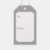 Batman Symbol | Klassieke Logo Cadeaulabel (Achterkant)