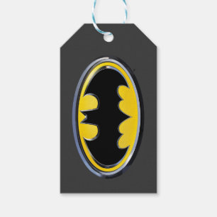 Batman Symbol   Klassieke Logo Cadeaulabel