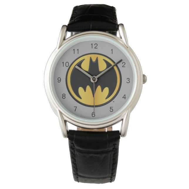 Batman Symbol | Klassieke Logo Horloge (Voorkant)