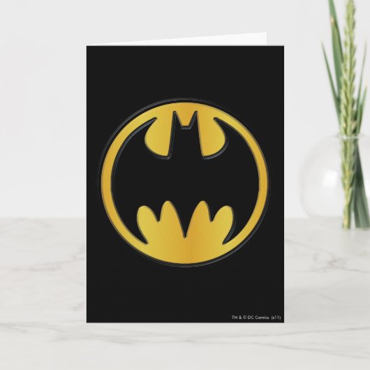 Batman Symbol | Klassieke Logo Kaart (Voorkant)
