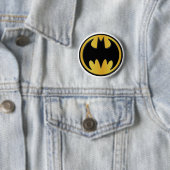 Batman Symbol | Klassieke Logo Ronde Button 5,7 Cm (In situ)