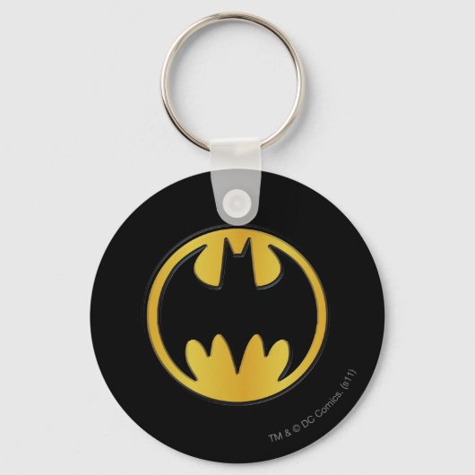 Batman Symbol | Klassieke Logo Sleutelhanger (Voorkant)