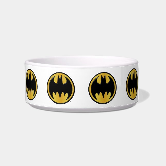Batman Symbol | Klassieke Logo Voerbakje (Rechts)