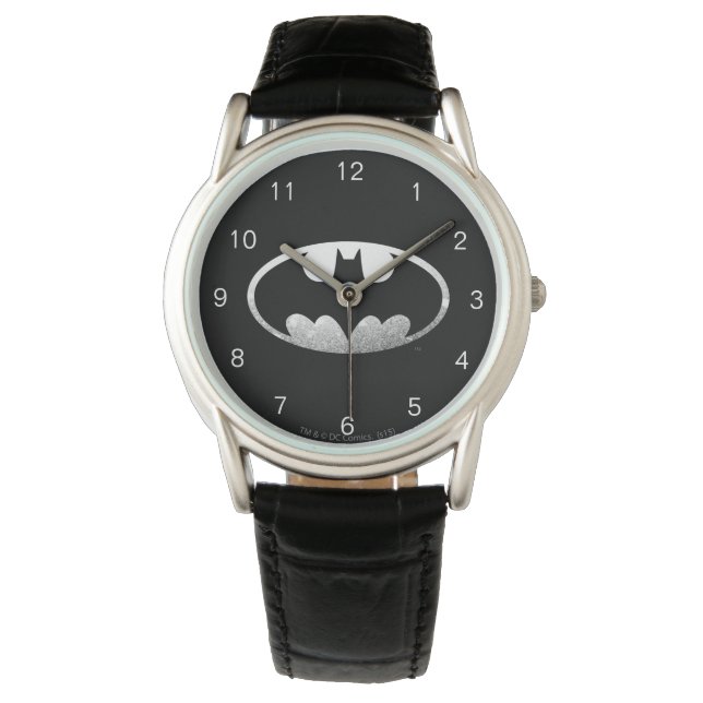 Batman Symbol | Kornachtige Logo Horloge (Voorkant)