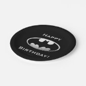 Batman Symbol | Kornachtige Logo Papieren Bordje (Gekanteld)