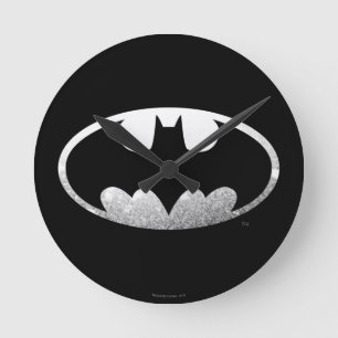 Batman Symbol   Kornachtige Logo Ronde Klok