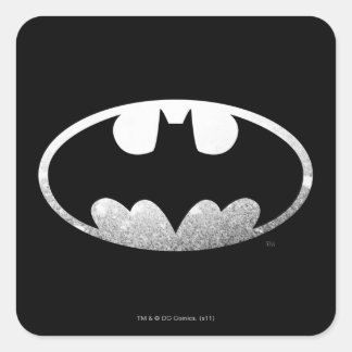 Batman Symbol | Kornachtige Logo Vierkante Sticker