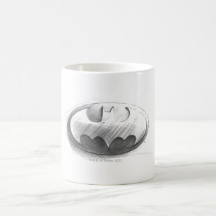 Batman Symbol   Logo voor inkttekening Koffiemok