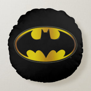 Batman Symbol Ovale gradiënt Logo Rond Kussen