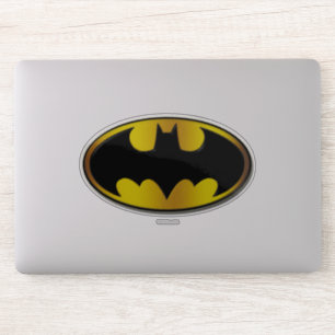 Batman Symbol   Ovale gradiënt Logo Sticker