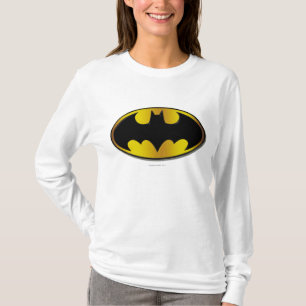 Batman Symbol   Ovale gradiënt Logo T-shirt