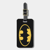 Batman Symbol | Ovale Logo Bagagelabel (Voorkant verticaal)