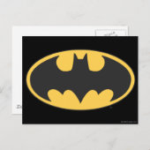 Batman Symbol | Ovale Logo Briefkaart (Voorkant / Achterkant)