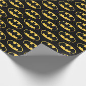 Batman Symbol | Ovale Logo Cadeaupapier (Hoek)