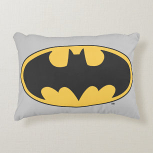 Batman Symbol Ovale Logo Decoratief Kussen