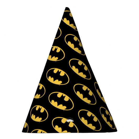 Batman Symbol | Ovale Logo Feesthoedjes (Rechts)