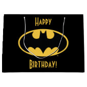 Batman Symbol | Ovale Logo Groot Cadeauzakje (Voorkant)