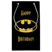 Batman Symbol | Ovale Logo Klein Cadeauzakje (Achterkant)