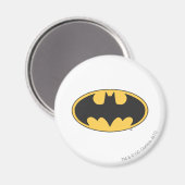 Batman Symbol | Ovale Logo Magneet (Voorkant / Achterkant)